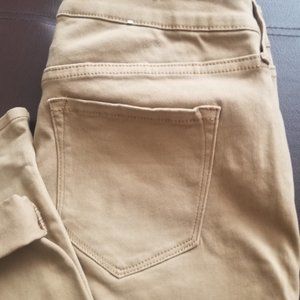 Stylish Khaki-colored Old Navy mid-rise Rockstar